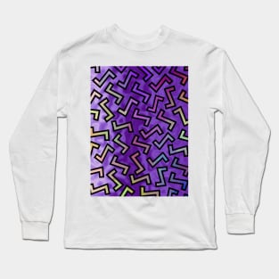 Purple Twists Long Sleeve T-Shirt